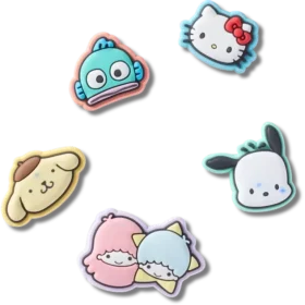 “B’hello KittyXc2Xae and Friends – Confezione da 5 ciondoli Jibbitz per scarpe”