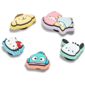 “B’hello KittyXc2Xae and Friends – Confezione da 5 ciondoli Jibbitz per scarpe”