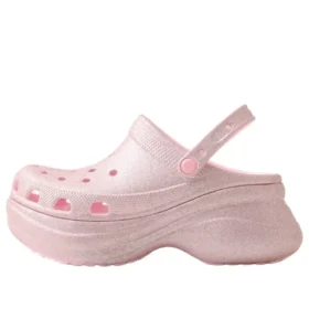Bae Glitter Zoccolo “Pink Milk”