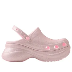 Bae Glitter Zoccolo “Pink Milk”