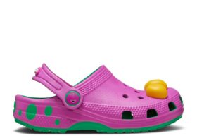 Barney x Classic Clog per bambini