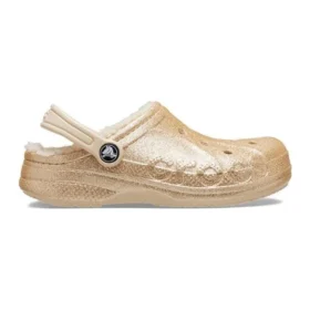 Baya Lined Glitter Clog “Gold”