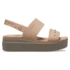 Brooklyn Low Wedge con borchie “Cork Mushroom”