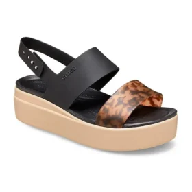 Brooklyn Low Wedge “Nero Marrone”