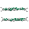 Catenina per sandali con cordoncino verde, confezione da 2 ciondoli Jibbitz™ Catenina per sandali con cordoncino verde, confezione da 2 ciondoli Jibbitz™
