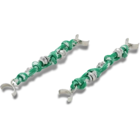 Catenina per sandali con cordoncino verde, confezione da 2 ciondoli Jibbitz™