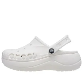 Ciabatta con zeppa Classic Baya “White”
