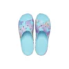 Ciabatte Classic Slide con zeppa e stampa di palme “Blue Multi-Color”