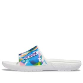 Ciabatte classiche Bubble Block “White Multi”