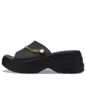 Ciabatte Skyline Shimmer “Black Gold”