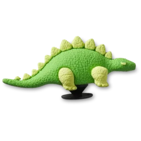 Ciondoli Jibbitz™ 3D “Dino verde con squame”