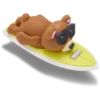 Ciondoli Jibbitz™ 3D Orso che fa surf Ciondoli Jibbitz™ 3D Orso che fa surf