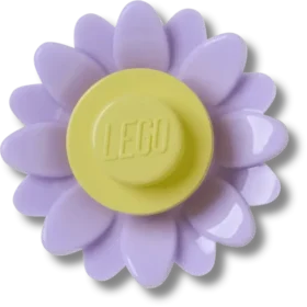 Ciondoli Jibbitz™ 4Lw a forma di fiore viola