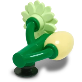 Ciondoli Jibbitz™ 4Lw “Bocciolo di fiore giallo”