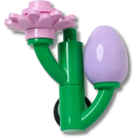 Ciondoli Jibbitz™ 4Lw “Bocciolo di fiore viola”
