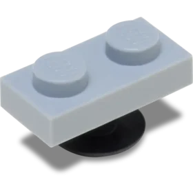 Ciondoli Jibbitz™ 4Lw grigio chiaro 1X2