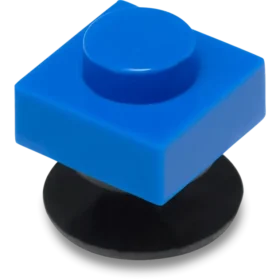 Ciondoli Jibbitz™ 4Lw Tassello blu 1X1