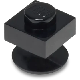 Ciondoli Jibbitz™ 4Lw Tassello Grigio Scuro 1X1