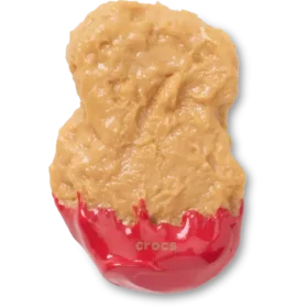Ciondoli Jibbitz™ a forma di bocconcini di pollo intinti nel ketchup