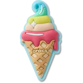 Ciondoli Jibbitz™ a forma di cono gelato a cialda