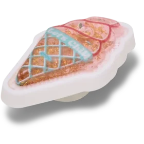 Ciondoli Jibbitz™ a forma di cono gelato morbido
