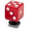 Ciondoli Jibbitz™ a forma di dado rosso Ciondoli Jibbitz™ a forma di dado rosso