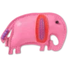 Ciondoli Jibbitz™ a forma di elefante in ecopelle Ciondoli Jibbitz™ a forma di elefante in ecopelle