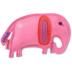 Ciondoli Jibbitz™ a forma di elefante in ecopelle