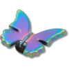 Ciondoli Jibbitz™ a forma di farfalla iridescente Ciondoli Jibbitz™ a forma di farfalla iridescente