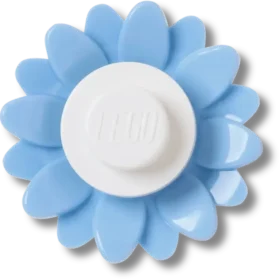 Ciondoli Jibbitz™ a forma di fiore blu 4Lw