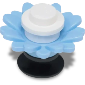 Ciondoli Jibbitz™ a forma di fiore blu 4Lw