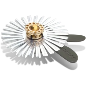 Ciondoli Jibbitz™ a forma di fiore con paillettes argentate
