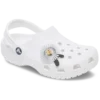 Ciondoli Jibbitz™ a forma di fiore con paillettes argentate Ciondoli Jibbitz™ a forma di fiore con paillettes argentate