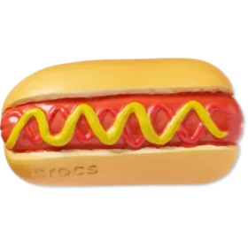 Ciondoli Jibbitz™ a forma di hot dog con senape