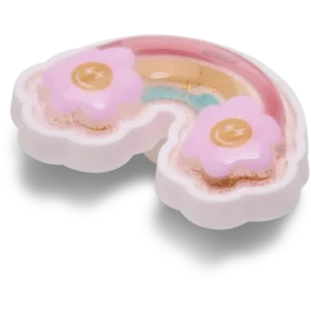 Ciondoli Jibbitz™ a forma di margherita arcobaleno con imbottitura morbida