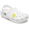 Ciondoli Jibbitz™ a forma di pallone da calcio giallo luminoso Ciondoli Jibbitz™ a forma di pallone da calcio giallo luminoso