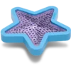 Ciondoli Jibbitz™ a forma di stella con paillettes viola Ciondoli Jibbitz™ a forma di stella con paillettes viola
