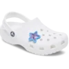 Ciondoli Jibbitz™ a forma di stella con paillettes viola Ciondoli Jibbitz™ a forma di stella con paillettes viola