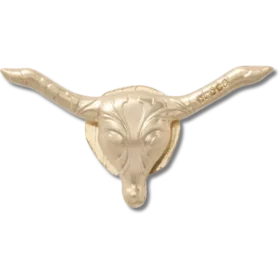 Ciondoli Jibbitz™ a forma di toro dorato