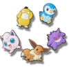 Ciondoli Jibbitz™ assortiti Pokémon, confezione da 5