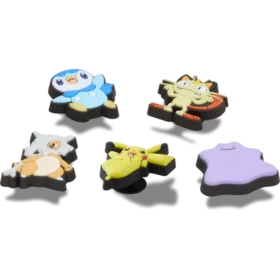 Ciondoli Jibbitz™ assortiti Pokémon, confezione da 5