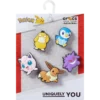 Ciondoli Jibbitz™ assortiti Pokémon, confezione da 5