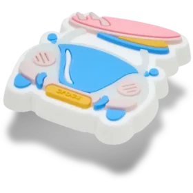 Ciondoli Jibbitz™ “Auto e tavola da surf che cambiano colore con i raggi UV”