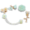 Ciondoli Jibbitz™ “Blue Dainty Floral” in confezione da 5 Ciondoli Jibbitz™ “Blue Dainty Floral” in confezione da 5