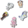 Ciondoli Jibbitz™ Bluey, confezione da 5 Ciondoli Jibbitz™ Bluey, confezione da 5