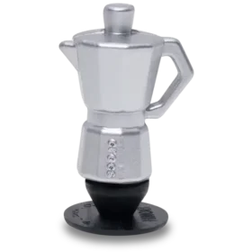 Ciondoli Jibbitz™ “Caffettiera 3D”