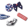 Ciondoli Jibbitz™ Cheer in confezione da 5 Ciondoli Jibbitz™ Cheer in confezione da 5