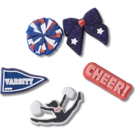 Ciondoli Jibbitz™ Cheer in confezione da 5