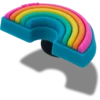 Ciondoli Jibbitz “Colori dell’arcobaleno” Ciondoli Jibbitz “Colori dell’arcobaleno”