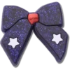 Ciondoli Jibbitz™ con fiocco blu glitterato Ciondoli Jibbitz™ con fiocco blu glitterato